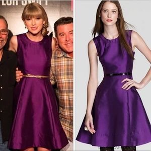 ASO TSwift! LIKE NEW Kate Spade Purple Silk Dress